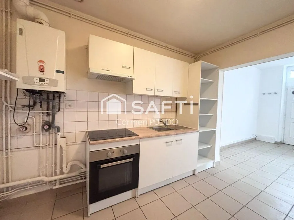 Cuisine - Appartement 4 Pièces avec Jardin à Cavignac