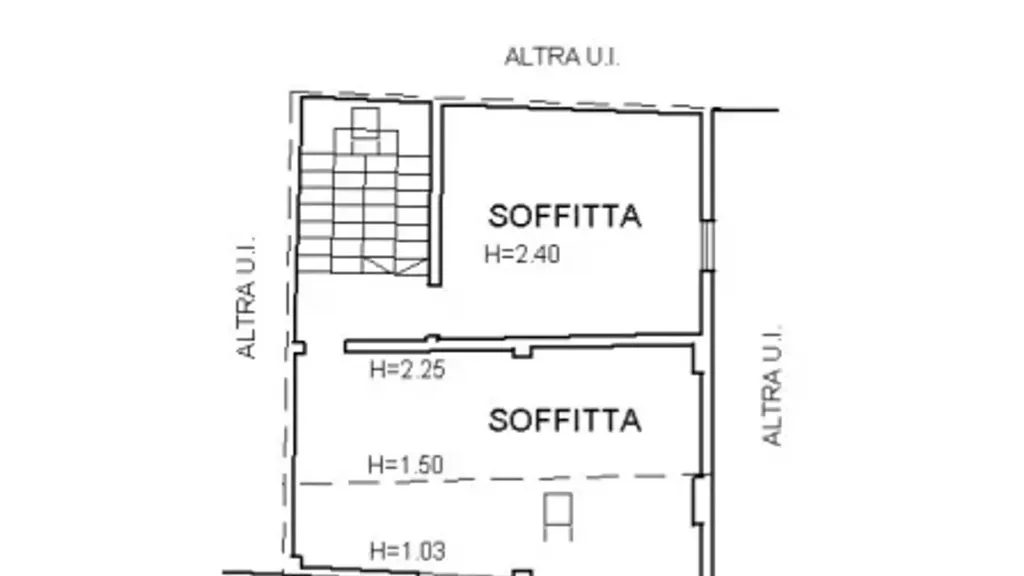 Plan - Rustic Terraced House with Balcony in Bibbiano