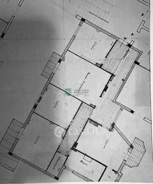 Plaan - Apartment with Balconies in Via Archimede, Ragusa