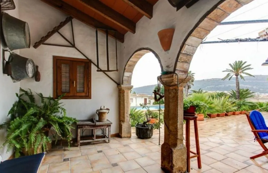 Terrasse - Semi-Detached House with Pool in Benitachell