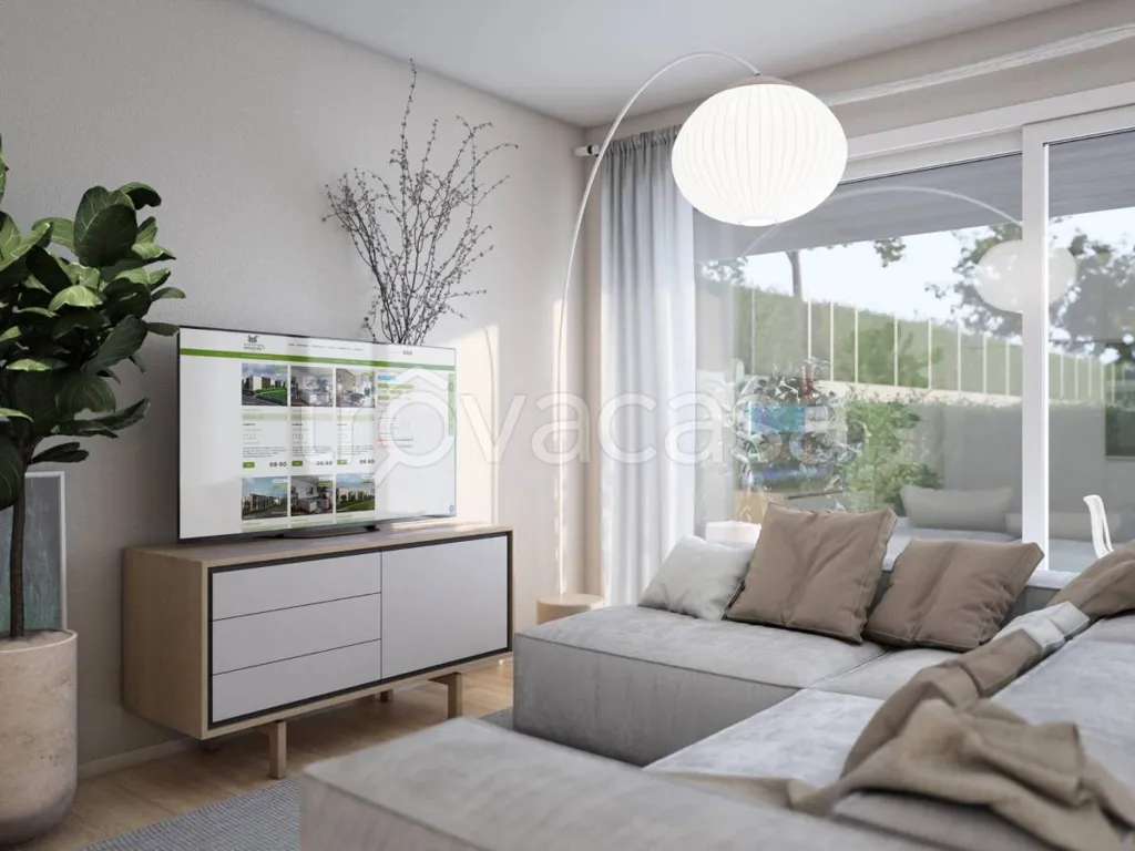 Séjour - Newly Constructed Flat with Garden in Bregnano