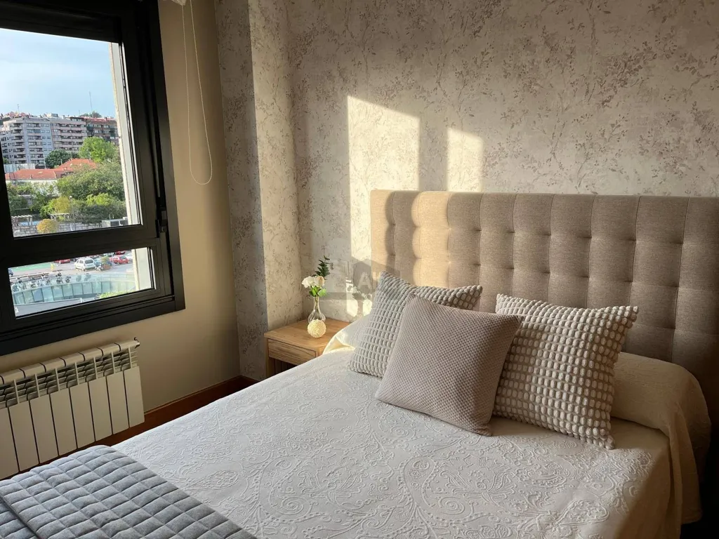 Chambres - Furnished Flat with Garden near Gran Vía, Vigo