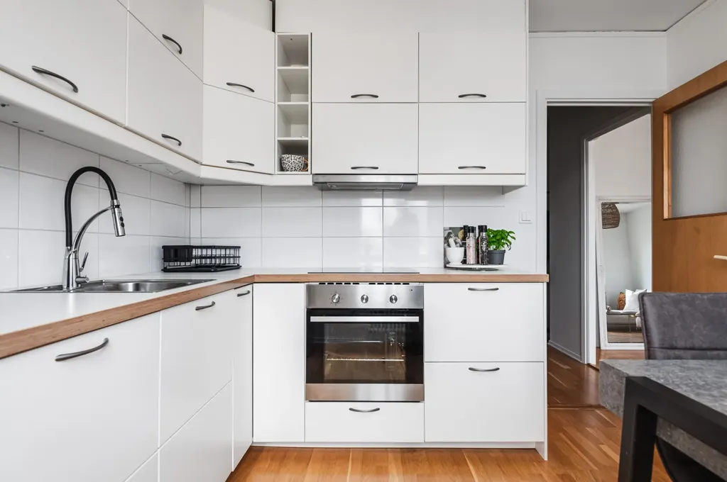 Köök - Modern Flat with Gym in Linköping