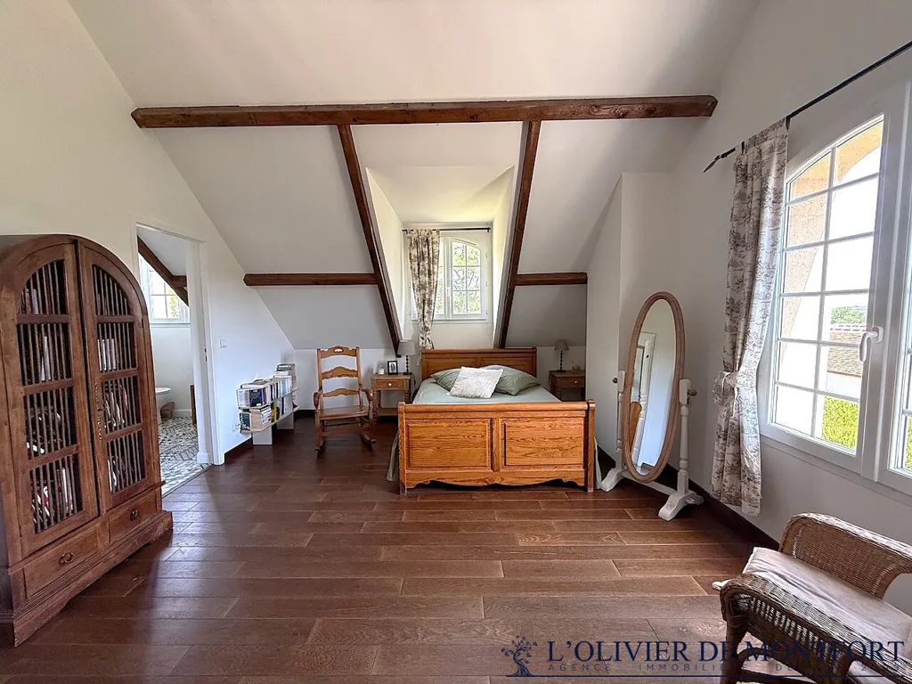 Camere da letto - Architect's House with Pool in Montfort L'Amaury