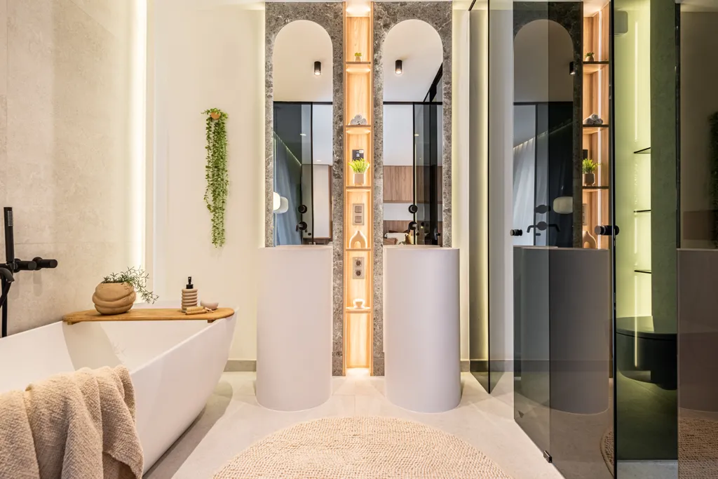 Salles de bain - Semi-Detached House with Pool in Nueva Andalucía