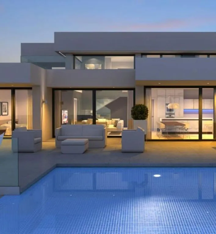 Piscine - Luxury Villa with Sea Views in Benitachell