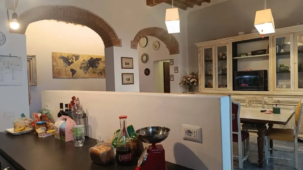 Söögituba - Rustic Apartment with Panoramic View in Santo Pietro Belvedere