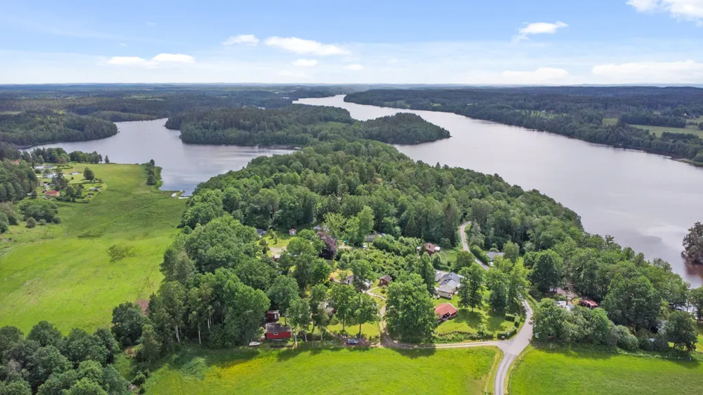 Vue aérienne - Plot with Sea View in Ålstadnäs