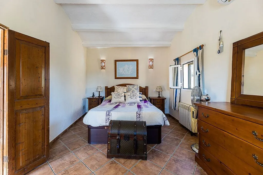 Bedrooms - Two-Home Property with Private Land in Sencelles