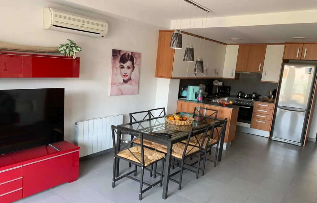 Séjour - Apartment with Terrace in Centre - Roses