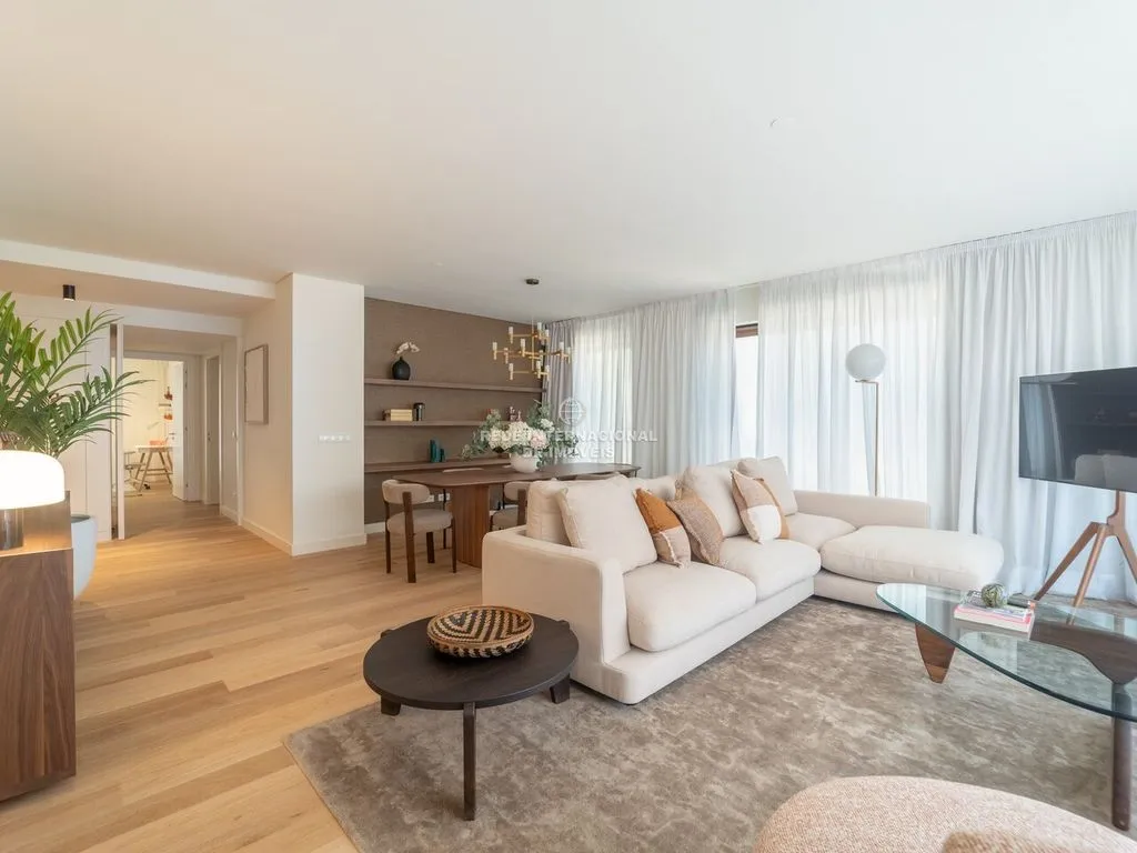 Soggiorno - T2 Apartment with River View in Vila Nova de Gaia