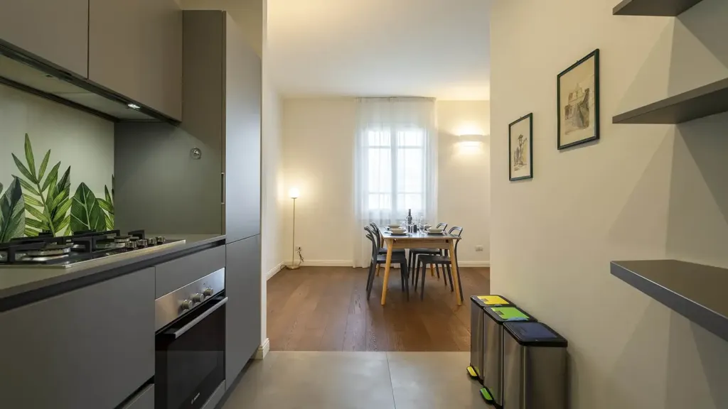 Cuisine - Apartment with Ponte Vecchio View in Florence