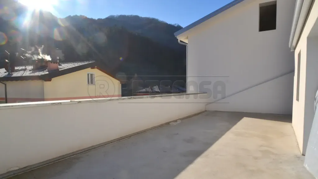 Terrasse - New Apartment with Parking in Recoaro Terme