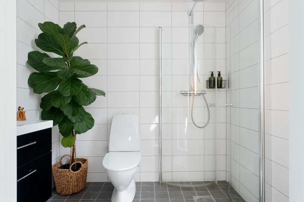 Bathrooms - Modern Villa with Garden in Sunny Location