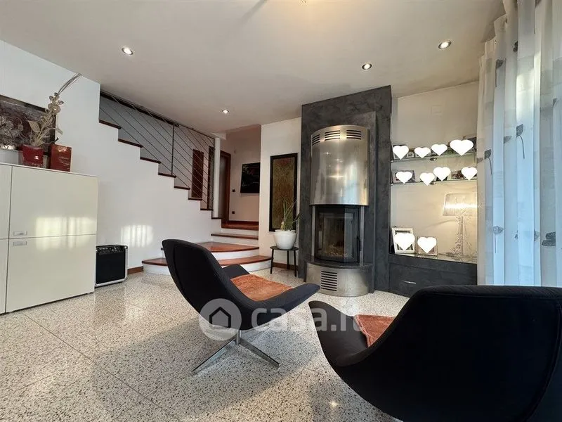 Séjour - Modern Villa with Private Garden in Cordenons