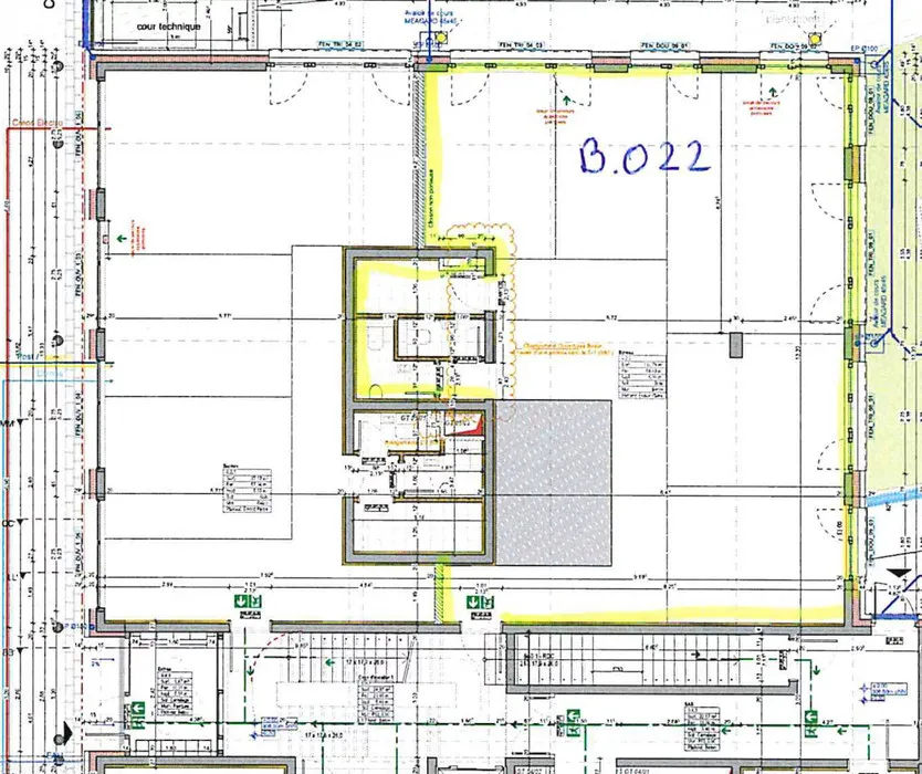 Plan - Bureau Haut de Gamme à Belval, Proche Université