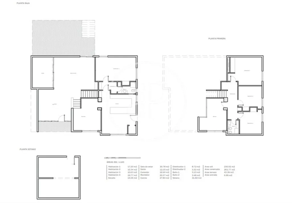 Planimetria - Luxury Villa with Pool in Bellaterra, Catalonia