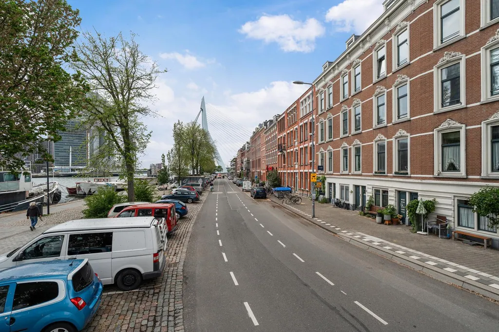 Välivaade - Waterfront Duplex with Balcony in Rotterdam