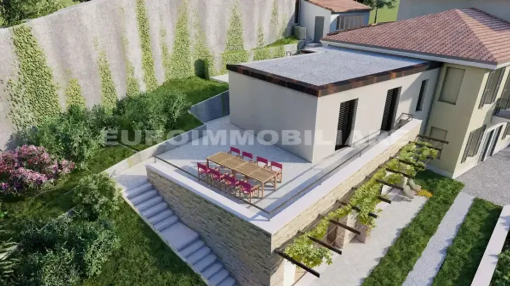 Vista aerea - Villa with Panoramic View in Brescia