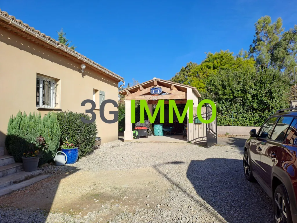 Extérieur - Villa de Plain-Pied avec Vue Dégagée près d'Uzès