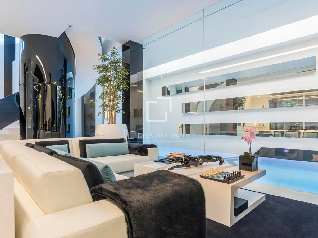 Séjour - Mudéjar Villa with Pool in Central Madrid