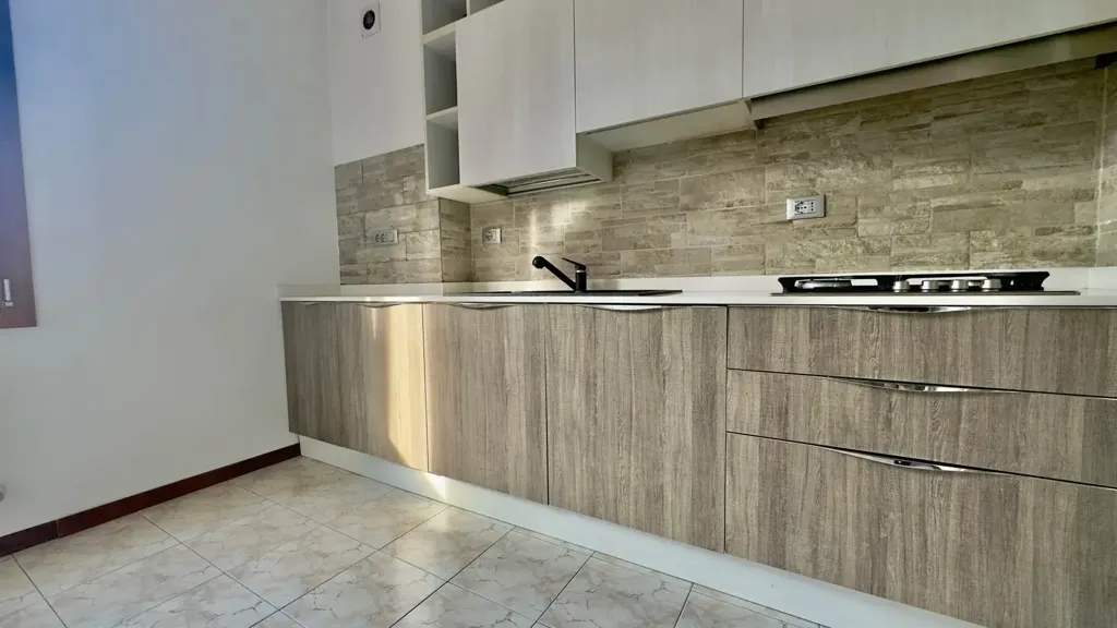 Köök - Rustic-Style Apartment with Terrace in Venice