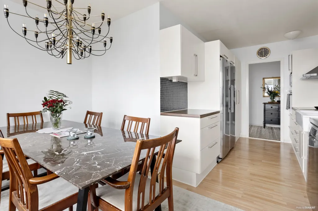 Salle à manger - Penthouse with Park View in Malmö