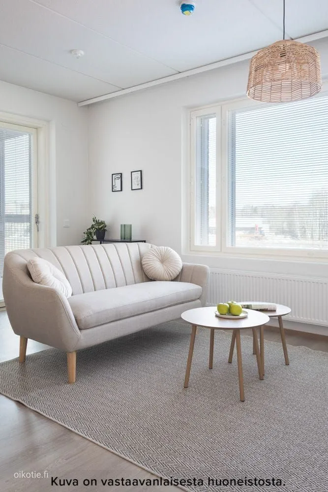 Soggiorno - Asumisoikeus Apartment with Balcony in Kera, Espoo