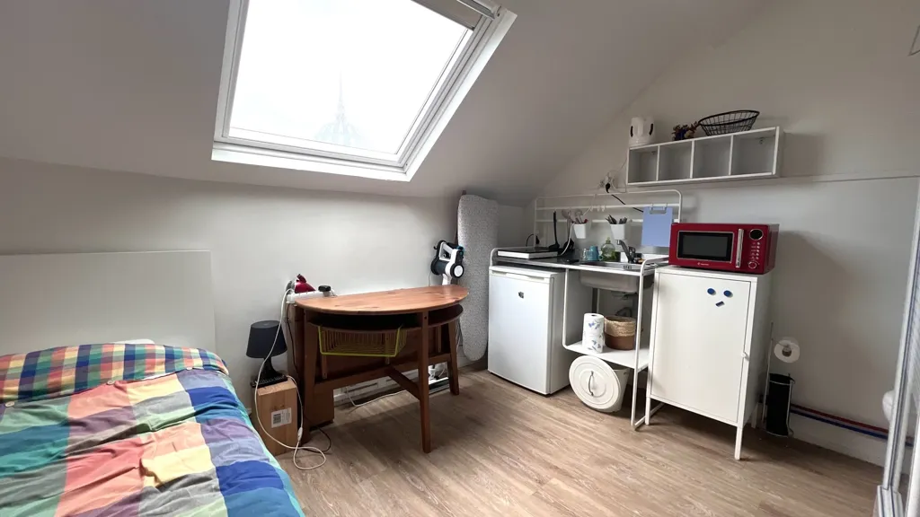 Bedrooms - Studio Apartment in Nantes, Réné Bouhier