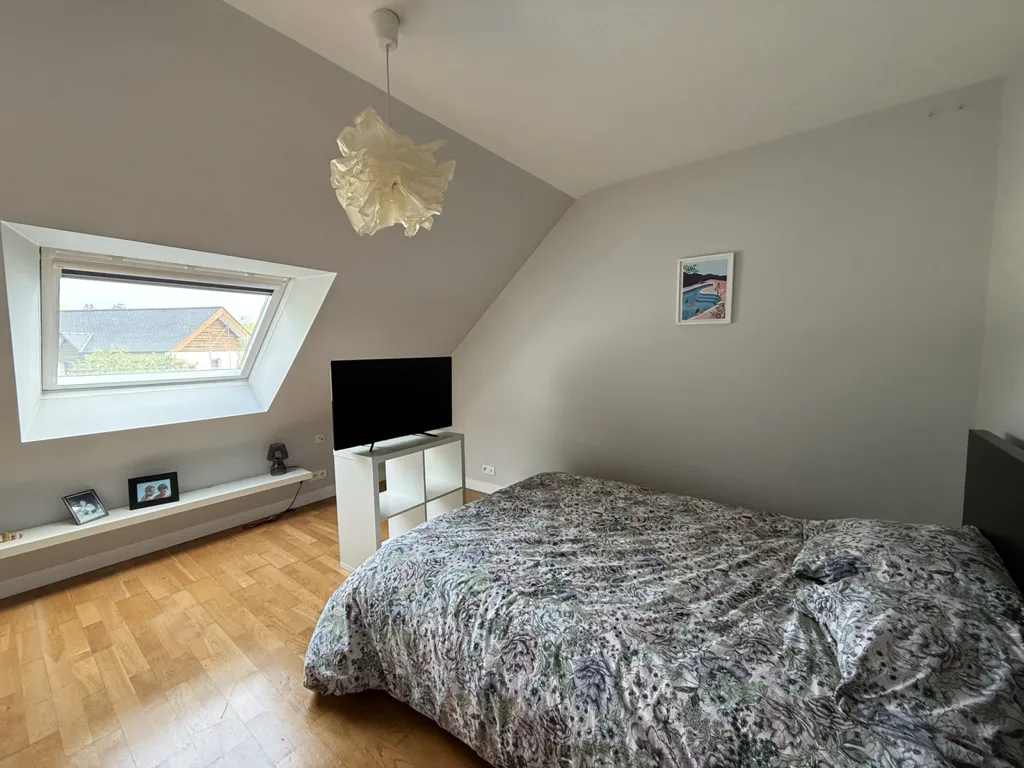 Bedrooms - Architectural House with Pool in Bruz