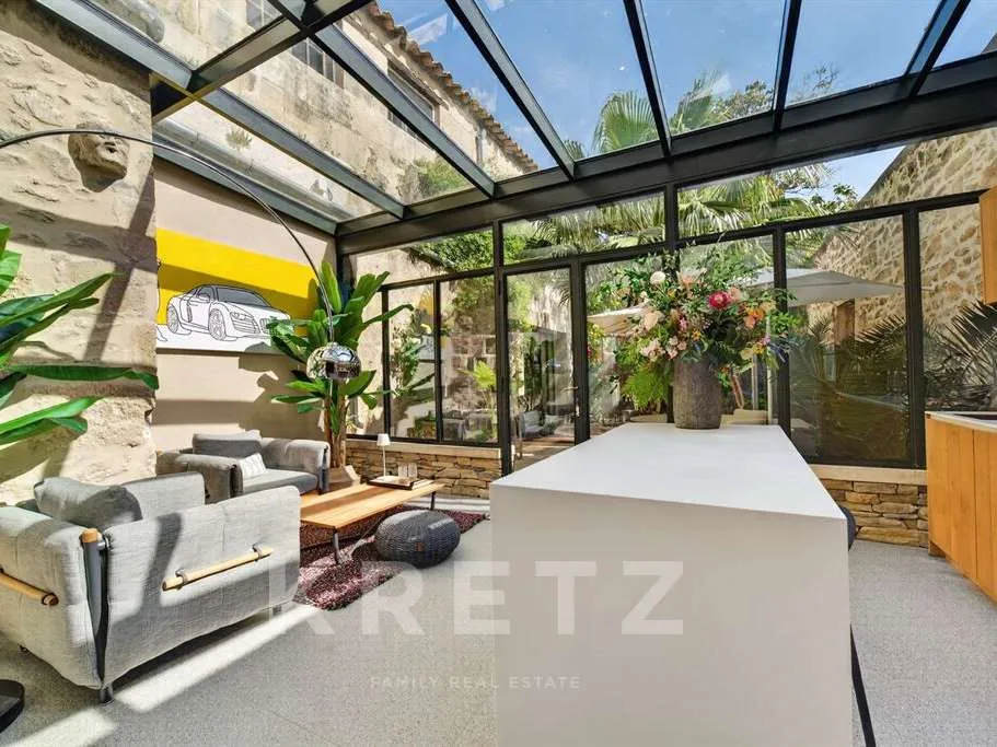 Aed - 18th Century House with Pool in Paradou