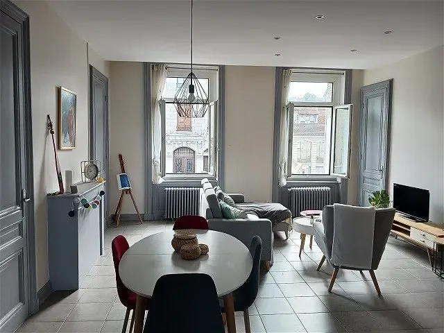 Dining Room - 2-Bedroom Apartment with Balcony in Yssingeaux