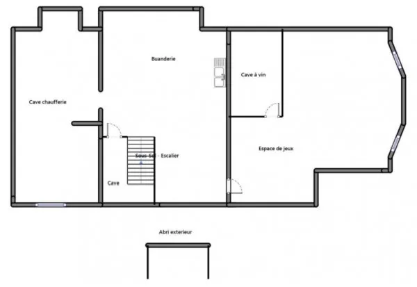 Plaan - Charming 1930s House with Garden in Vaucresson