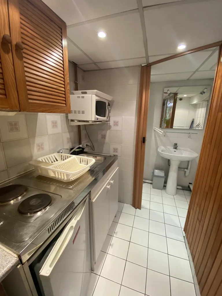 Cuisine - Studio Meublé à Proximité du RER à Palaiseau