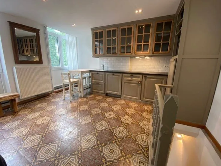 Köök - Duplex Flat with Central Location in Nivelles