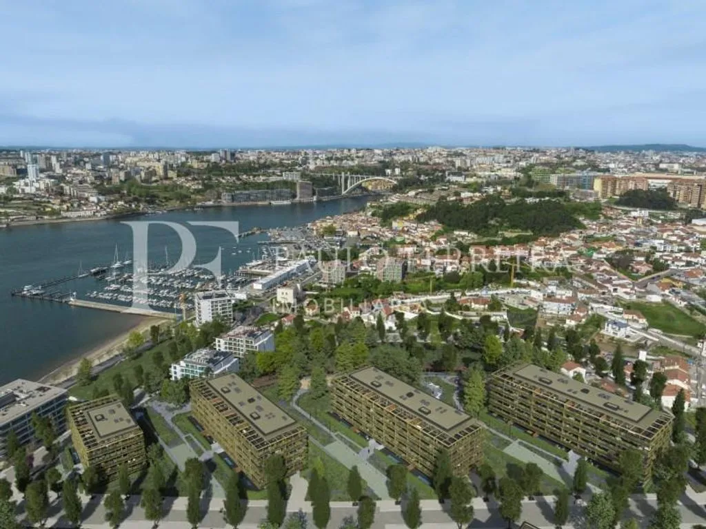Vue aérienne - Luxury Apartment with River View in Vila Nova de Gaia