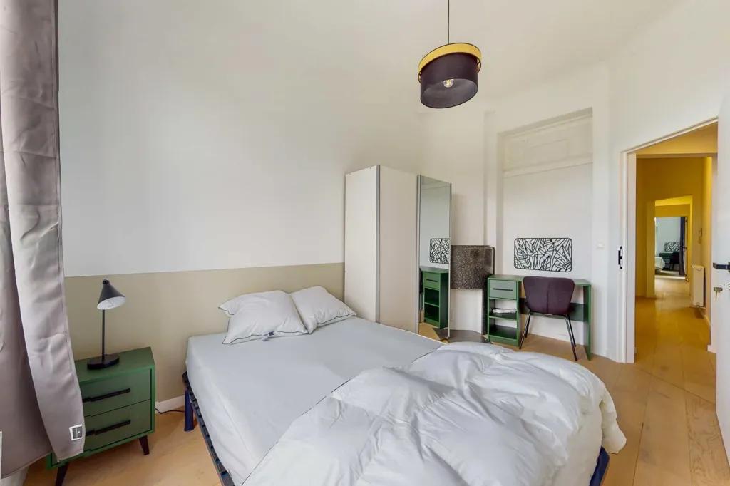 Chambres - Appartement 6 chambres à Schaerbeek