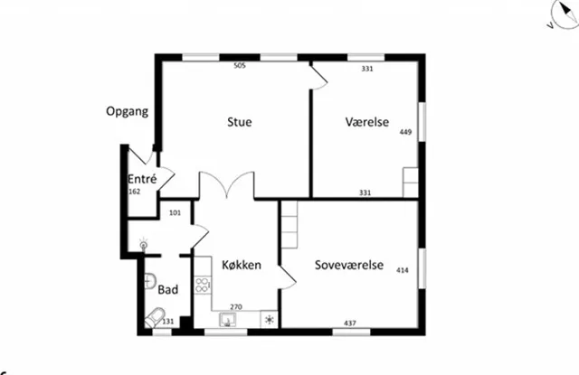 Appartement 3 pièces à Gesten