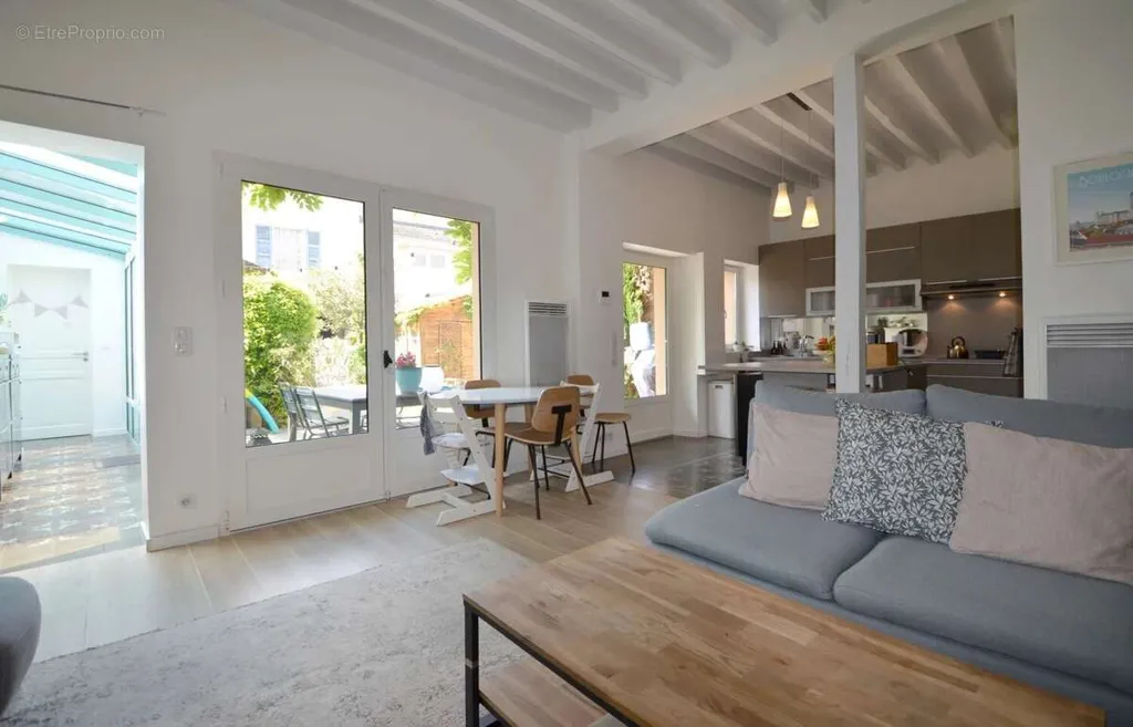 Living Room - Charming Village House with West-Facing Garden