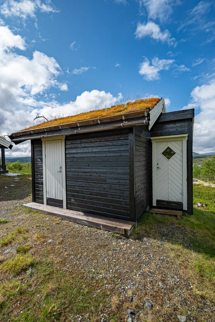 Extérieur - Traditional Timber Cabin with Mountain Views in Ålen