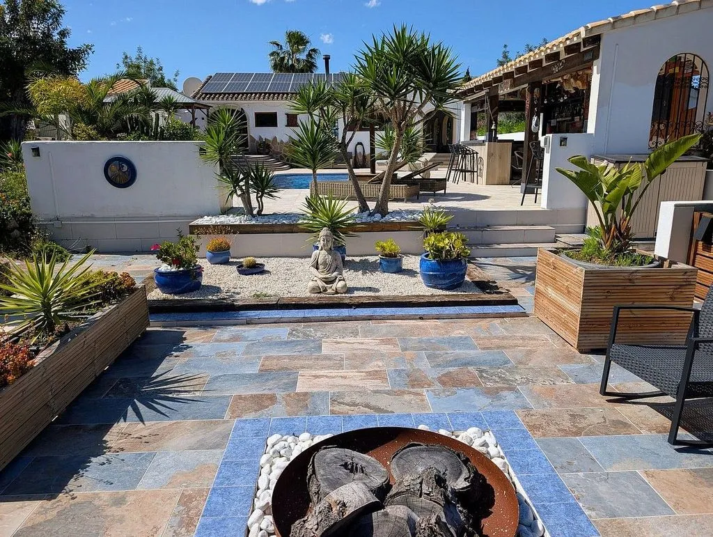 Terrasse - Chalet with Pool in Adsubia
