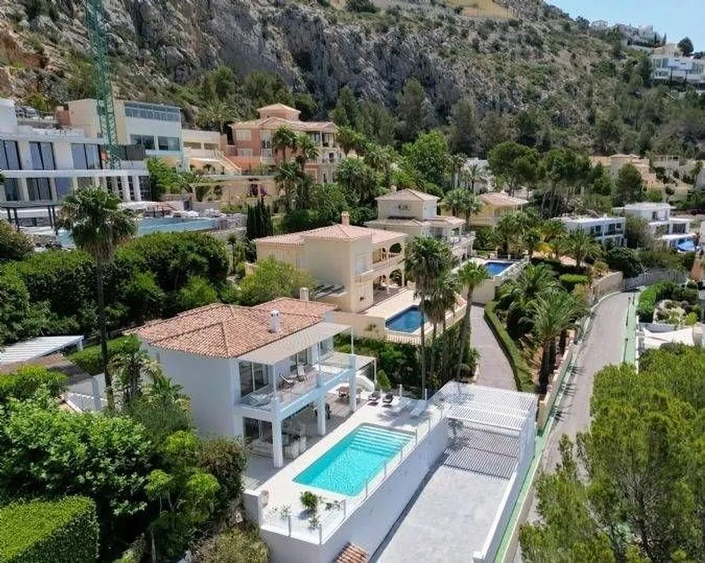 Õhuvaade - Contemporary Villa with Pool in Altea Hills
