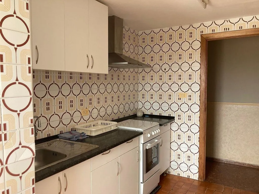 Cucina - Apartment with Pool in Eurosol/ Els Terrers