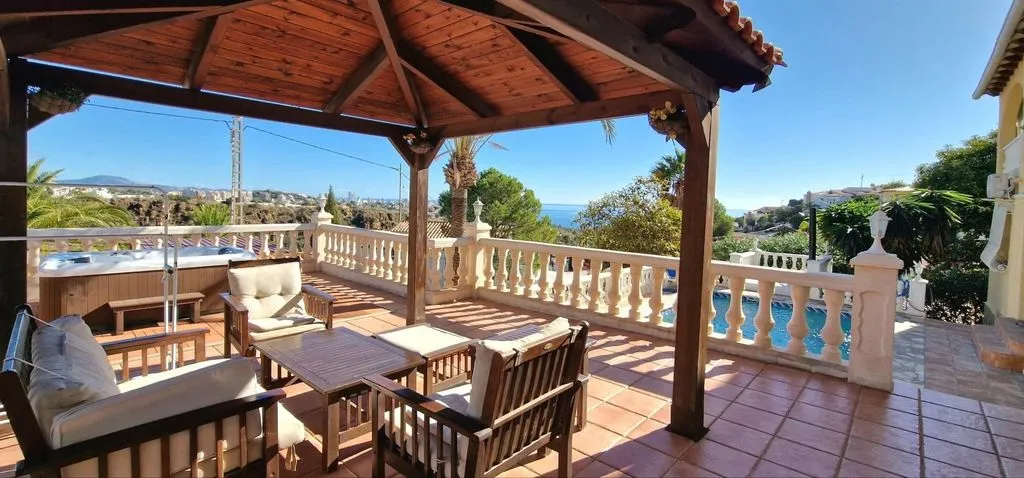Terrasse - Luxury Villa with Sea View in Calpe