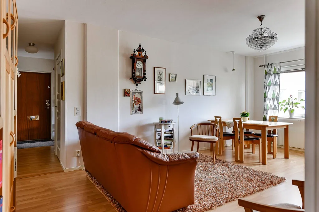 Séjour - Apartment with Balcony in Brf Ersängen