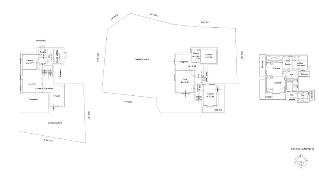 Plaan - Villa with Private Garden in Aulla