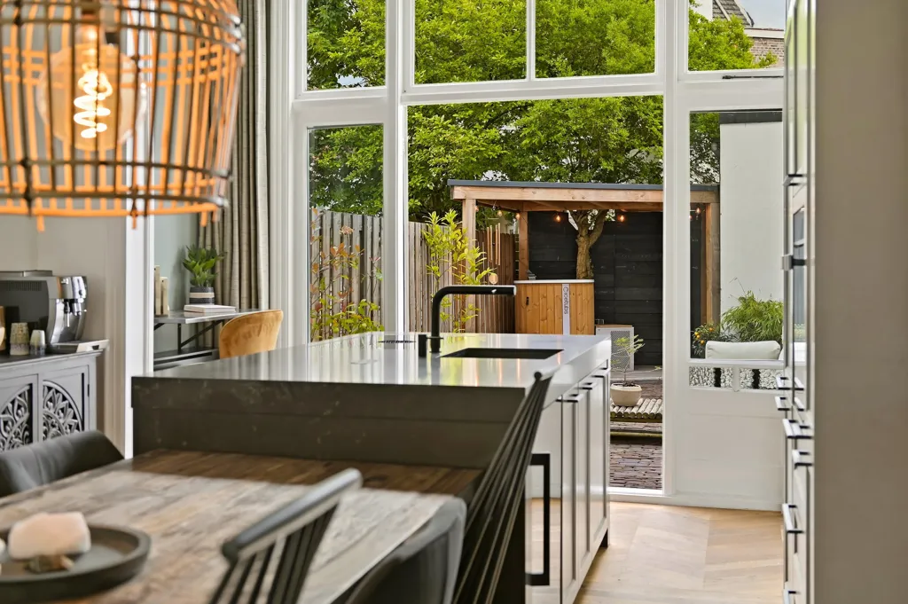 Cuisine - Gallery Flat with Water View in Delft