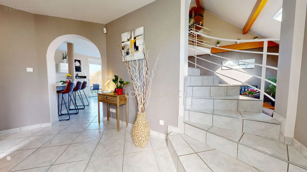 Hallway - House with Heated Pool and View in Audincourt