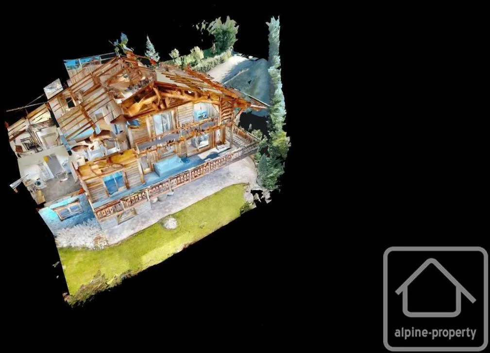 Modern Chalet with Panoramic Views in Petit Châtel