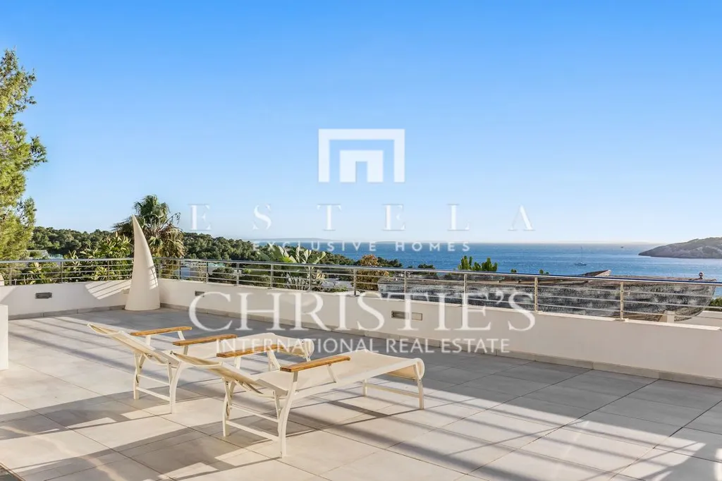 Terrasse - Modern Villa with Sea View in Santa Eulalia